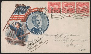 Sale 1260, Lot 179, Spanish-American War: the Furhman Correspondence of Patriotic Covers