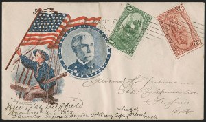 Sale 1260, Lot 179, Spanish-American War: the Furhman Correspondence of Patriotic Covers