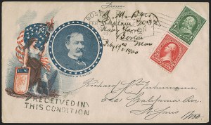 Sale 1260, Lot 179, Spanish-American War: the Furhman Correspondence of Patriotic Covers