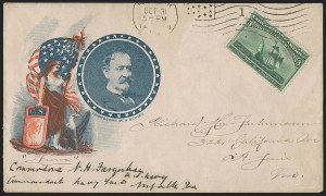 Sale 1260, Lot 179, Spanish-American War: the Furhman Correspondence of Patriotic Covers
