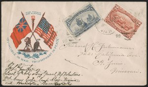 Sale 1260, Lot 179, Spanish-American War: the Furhman Correspondence of Patriotic Covers