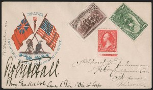 Sale 1260, Lot 179, Spanish-American War: the Furhman Correspondence of Patriotic Covers