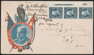 Sale 1260, Lot 179, Spanish-American War: the Furhman Correspondence of Patriotic Covers