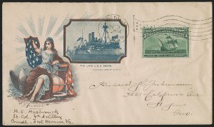 Sale 1260, Lot 179, Spanish-American War: the Furhman Correspondence of Patriotic Covers