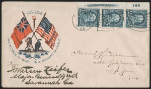 Sale 1260, Lot 179, Spanish-American War: the Furhman Correspondence of Patriotic Covers