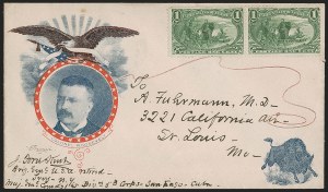Sale 1260, Lot 179, Spanish-American War: the Furhman Correspondence of Patriotic Covers
