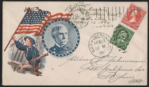 Sale 1260, Lot 179, Spanish-American War: the Furhman Correspondence of Patriotic Covers