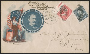 Sale 1260, Lot 179, Spanish-American War: the Furhman Correspondence of Patriotic Covers