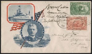 Sale 1260, Lot 179, Spanish-American War: the Furhman Correspondence of Patriotic Covers
