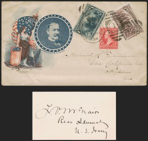 Sale 1260, Lot 179, Spanish-American War: the Furhman Correspondence of Patriotic Covers