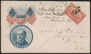 Sale 1260, Lot 179, Spanish-American War: the Furhman Correspondence of Patriotic Covers