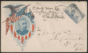 Sale 1260, Lot 179, Spanish-American War: the Furhman Correspondence of Patriotic Covers