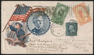 Sale 1260, Lot 179, Spanish-American War: the Furhman Correspondence of Patriotic Covers