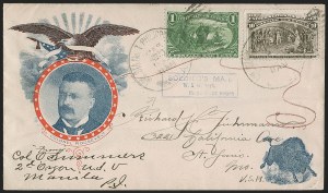 Sale 1260, Lot 179, Spanish-American War: the Furhman Correspondence of Patriotic Covers