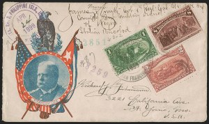 Sale 1260, Lot 179, Spanish-American War: the Furhman Correspondence of Patriotic Covers