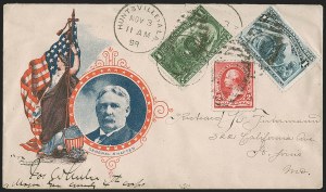 Sale 1260, Lot 179, Spanish-American War: the Furhman Correspondence of Patriotic Covers