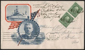 Sale 1260, Lot 179, Spanish-American War: the Furhman Correspondence of Patriotic Covers