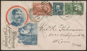 Sale 1260, Lot 179, Spanish-American War: the Furhman Correspondence of Patriotic Covers