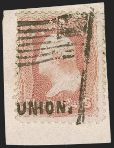 Sale 1260, Lot 41, 1861-68 Issues and Re-Issue