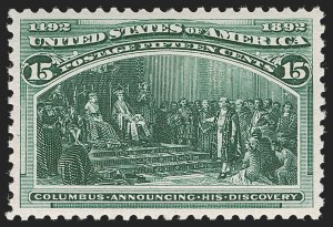 Sale Number 1260, Lot Number 81, 1893 Columbian Issue