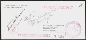 Sale 1262, Lot 1, Autographs and Free Franks, Stampless