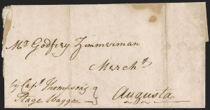 Sale 1262, Lot 10, Autographs and Free Franks, Stampless