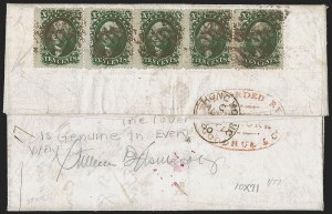 Sale 1262, Lot 132, 1857-60 Issue