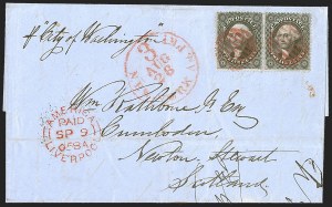 Sale 1262, Lot 134, 1857-60 Issue