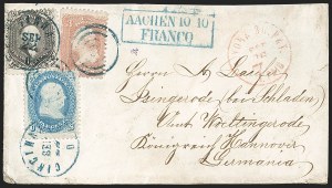 Sale 1262, Lot 145, 1861-68 Issues