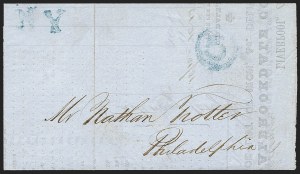 Sale 1262, Lot 16, Autographs and Free Franks, Stampless
