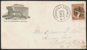 Sale 1262, Lot 171, 1869 Pictorial Issue, Bank Note Issues