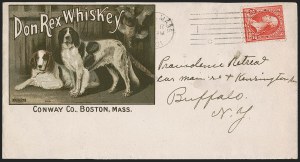Sale 1262, Lot 207, Ad Covers Picturing Dogs, Later Issues