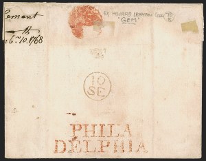 Sale 1262, Lot 23, Autographs and Free Franks, Stampless