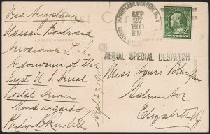 Sale 1262, Lot 272, Air Post, Parcel Post