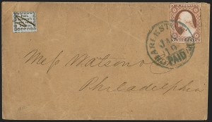 Sale 1262, Lot 278A, Carriers, Locals and Independent Mails
