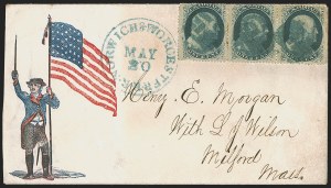 Sale 1262, Lot 28, Railroad, Transatlantic, Potato Famine, Steamboat