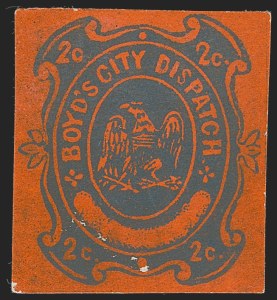 Sale 1262, Lot 293, Carriers, Locals and Independent Mails