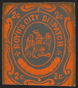 Sale 1262, Lot 294, Carriers, Locals and Independent Mails