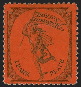 Sale 1262, Lot 298, Carriers, Locals and Independent Mails