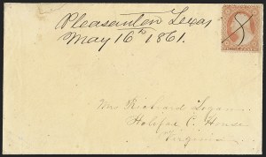 Sale 1262, Lot 390, Independent and C.S.A. Use of U.S. Stamps