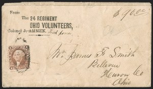 Sale 1262, Lot 398, Independent and C.S.A. Use of U.S. Stamps