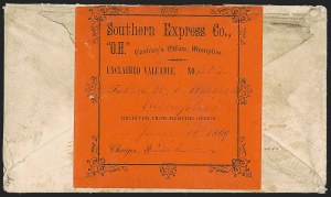 Sale 1262, Lot 399, Independent and C.S.A. Use of U.S. Stamps