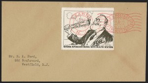 Sale 1262, Lot 4, Autographs and Free Franks, Stampless