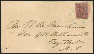 Sale 1262, Lot 410, Postmasters’ Provisionals