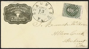 Sale 1262, Lot 460, General Issues On Cover