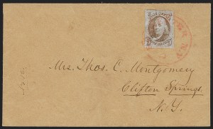 Sale 1262, Lot 51, Postmasters’ Provisionals, 1847 Issue