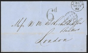 Sale 1262, Lot 520, Blockade, Trans-Mississippi, Flag-of-Truce, Balances