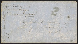 Sale 1262, Lot 525, Blockade, Trans-Mississippi, Flag-of-Truce, Balances