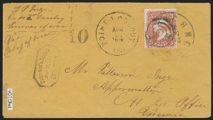 Sale 1262, Lot 529, Blockade, Trans-Mississippi, Flag-of-Truce, Balances