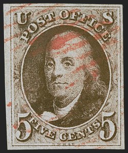 Sale 1262, Lot 574, Postmasters’ Provisionals, 1847 Issue
